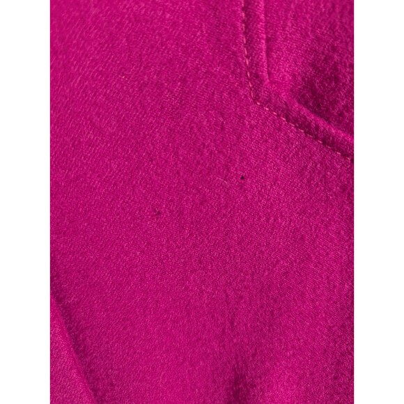 Valentino Roma Women Pink Fuchsia Blazer 42 italian Size 6 US Virgin Wool Lined - Picture 6 of 10
